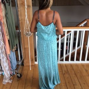 Long side slitted dress